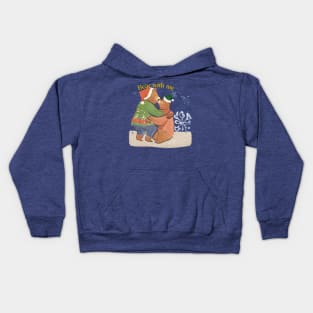 Bear With Me Kids Hoodie